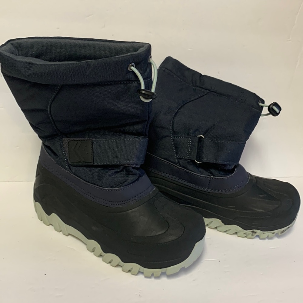 Thermolite Snow Boots Navy Size 2 Kids